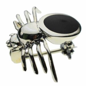 Brooch Spider With Cabochon Stone